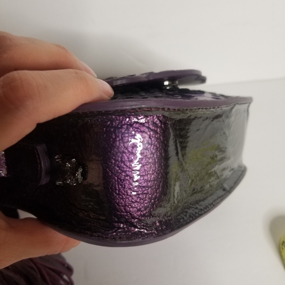 THALE BLANC AUDREY MICRO Metallic Purple Bag - Picture 12 of 16